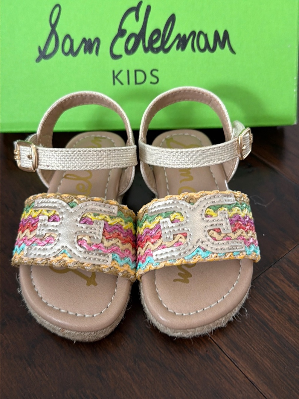 NEW Sam Edelman Little Kid Girls Kara Band Sandals size 6